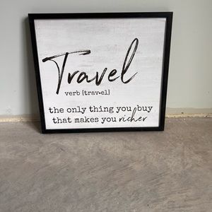 Travel wall art